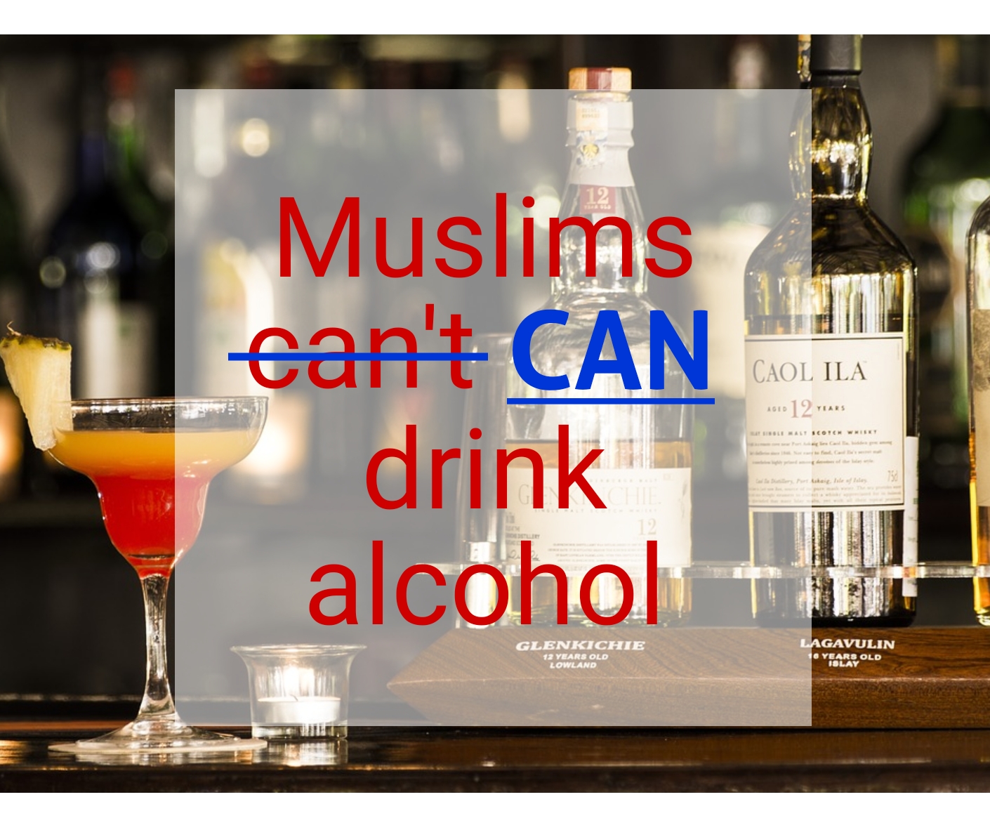 Drunk muslim